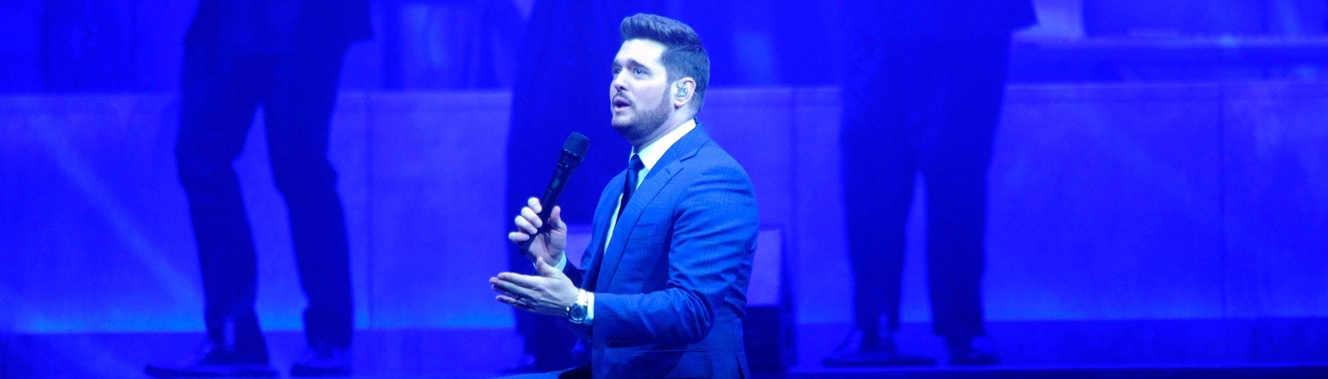 Michael Bublé bei einem Konzert 2019 in Hamburg (Foto: picture-alliance / Reportdienste, Picture Alliance)