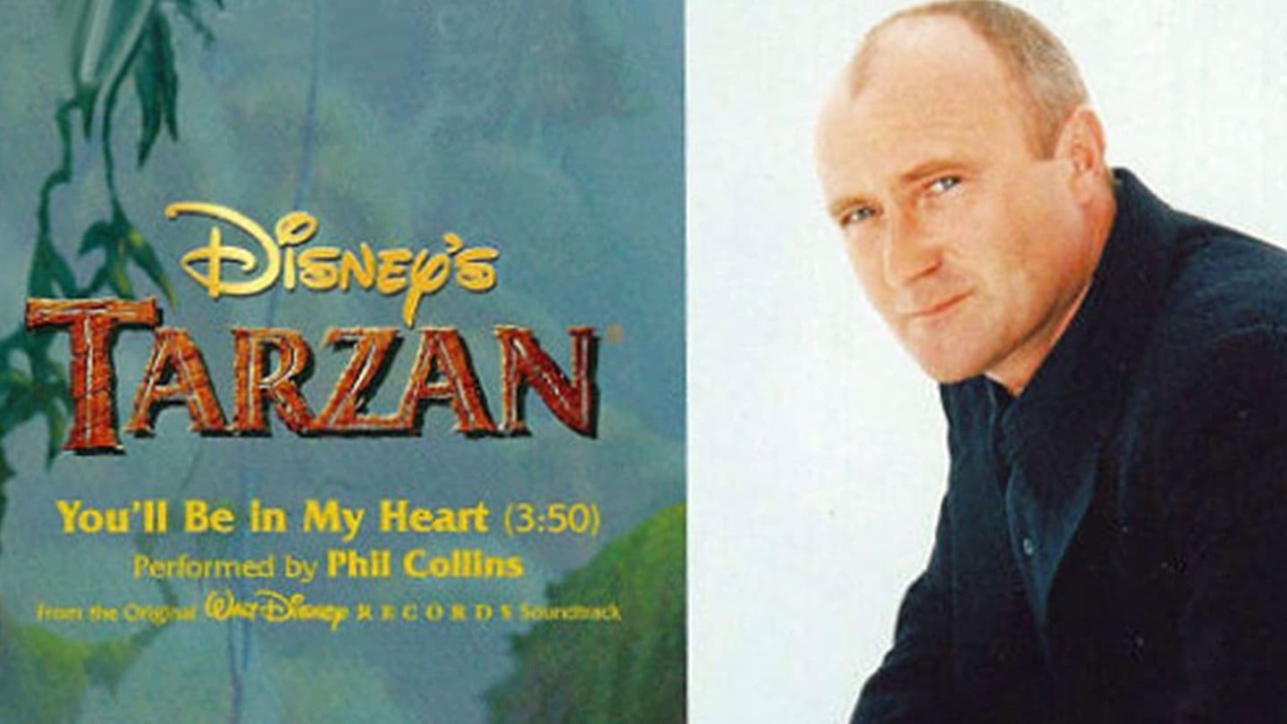 Foto: Disney - Warner Records You'll Be In My Heart – Phil Collins (Foto: Disney - Warner Records)