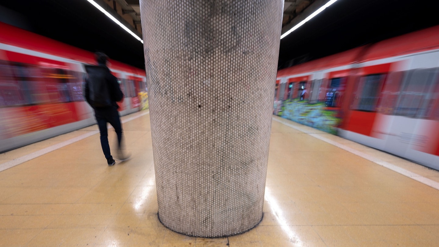 Foto: dpa Bildfunk, picture alliance/dpa | Marijan Murat S-Bahn in Stuttgart (Foto: dpa Bildfunk, picture alliance/dpa | Marijan Murat)