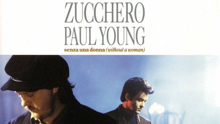 Senza Una Donna – Zucchero feat. Paul Young (Foto: London Records)