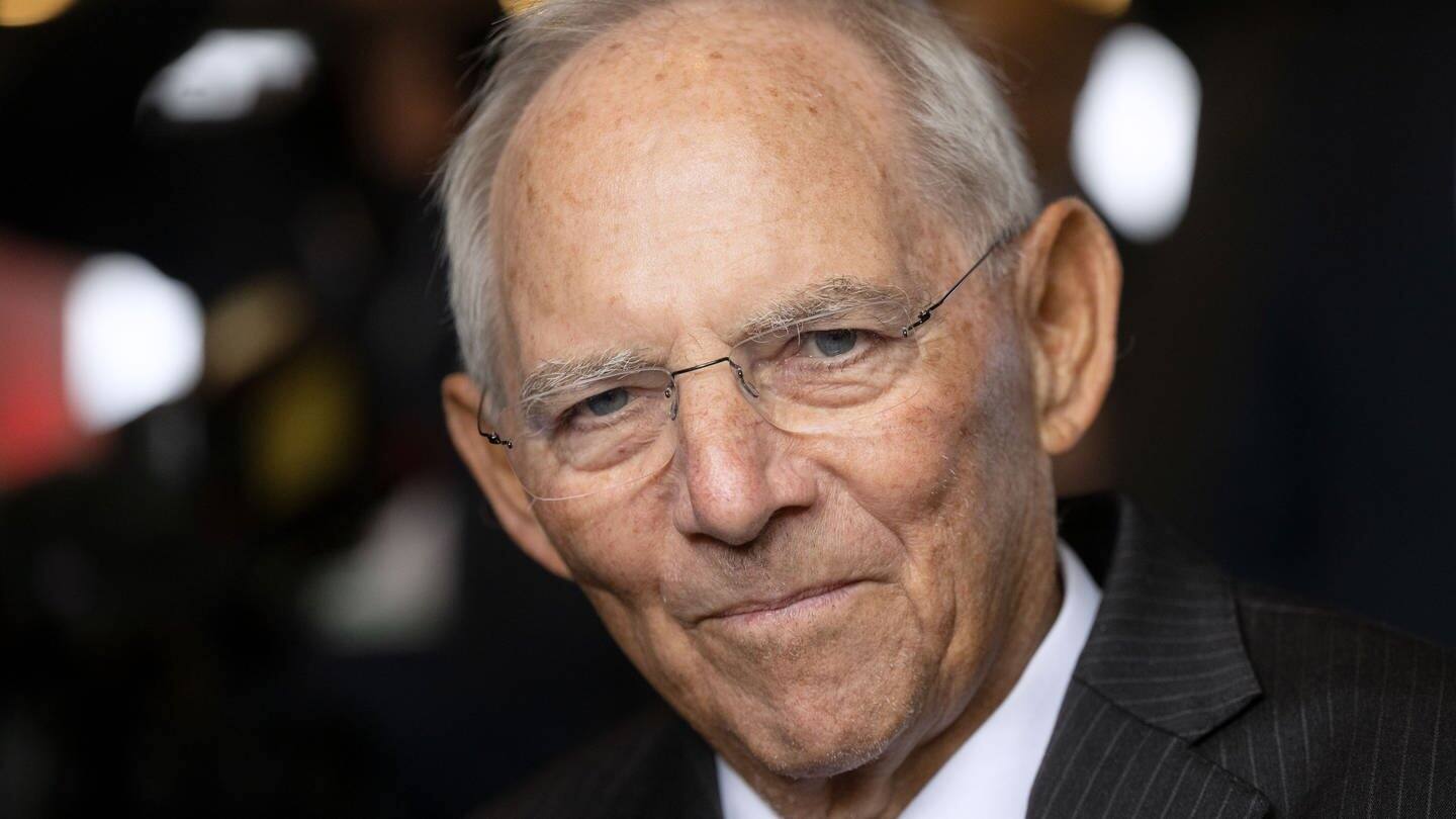 Ex-Bundestagspräsident Wolfgang Schäuble ist tot. (Foto: dpa Bildfunk, picture alliance/dpa | Marijan Murat)
