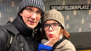 Anke Engelke und Kristian Thees