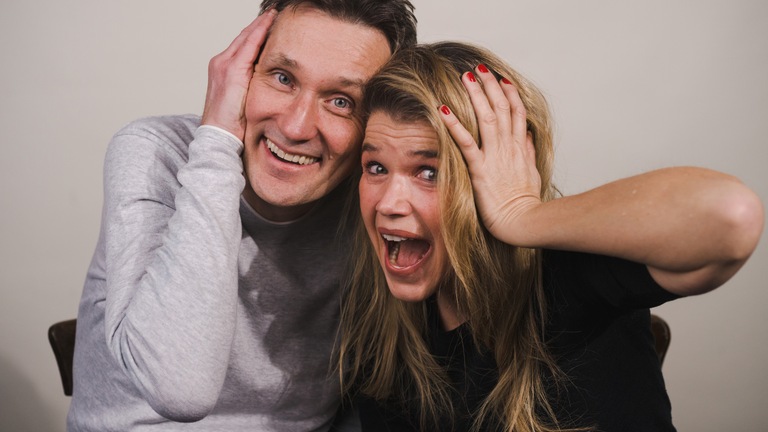 Anke Engelke und Kristian Thees (Foto: SWR)