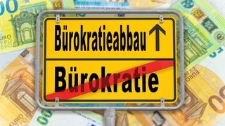 FOTOMONTAGE, Bürokratieabbau