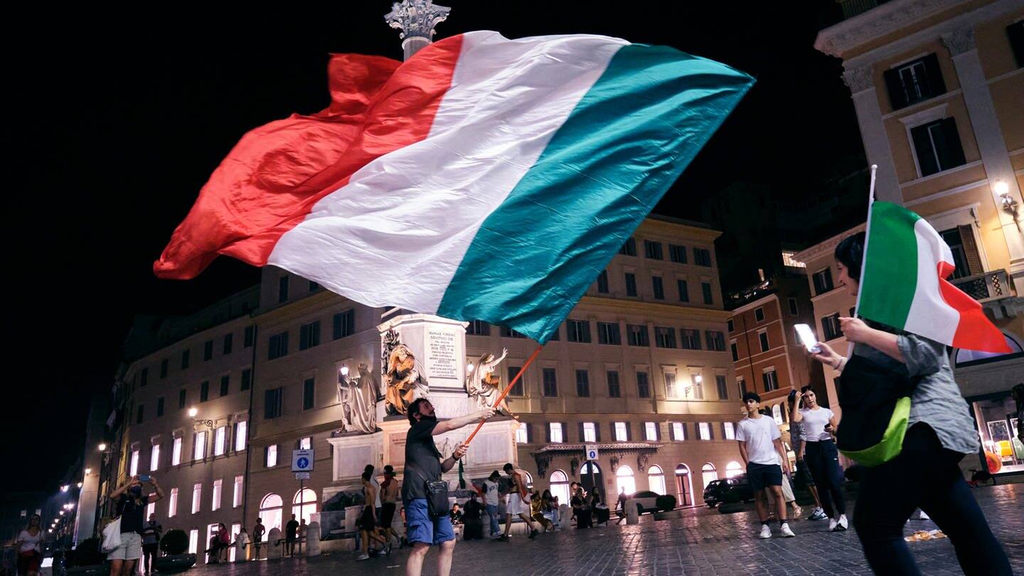 Italienische Flagge (Foto: picture-alliance / Reportdienste, picture-alliance)