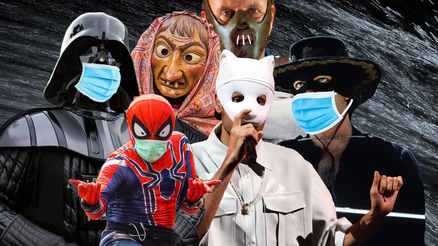 Darth Vader, Spiderman und Cro tragen weiterhin Maske (Foto: picture-alliance / Reportdienste, piture-alliance)