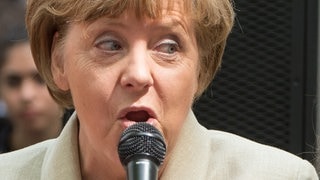Merkel singt mit beim Zapfenstreich