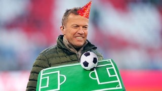 Lothar Matthäus feiert