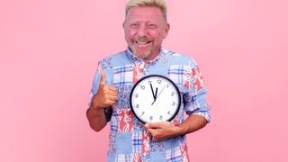 Boris Becker stellt seine Uhr vor