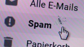 Das Spam-Postfach wird gefeiert