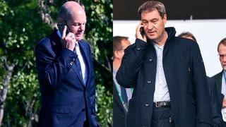 Scholz und Söder telefonieren