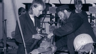 Azubis im Handwerk früher