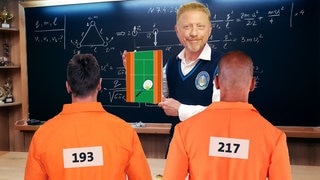 Boris Becker unterrichtet vor Gefangenen