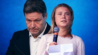 Robert Habeck und Greta Thunberg