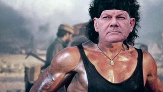 Olaf Scholz als Rambo