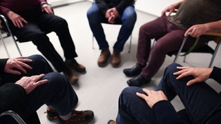 Stuhlkreis in einer Selbsthilfegruppe