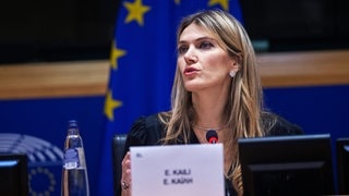 Europäisches Parlament Vizepräsidentin Eva Kaili