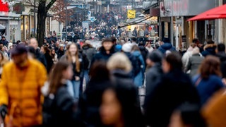 Mann, was für'n Chaos: Weihnachtseinkäufe