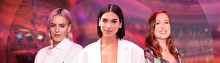 von links: Anne-Marie, Dua Lipa, Alice Merton