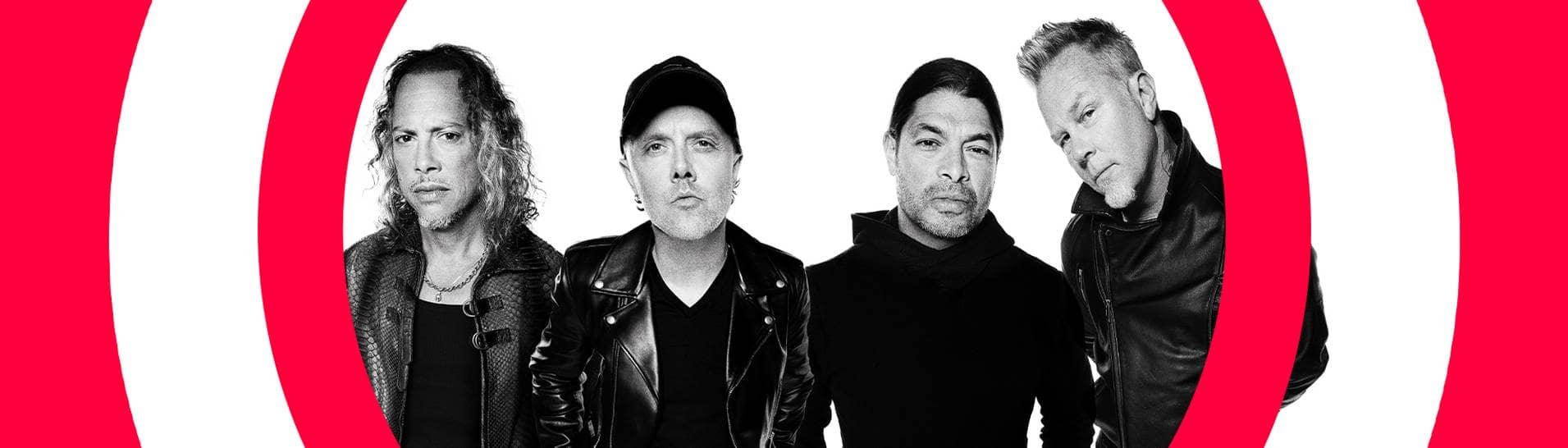 Die vier Bandmitglieder von Metallica (Foto: Universal Music)