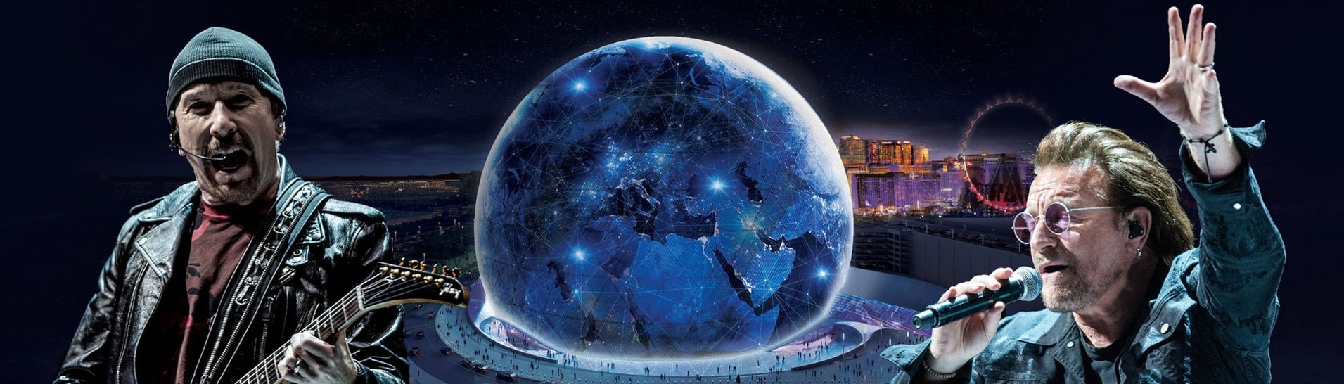 U2 eröffnen neue Megalocation „The Sphere“ in Las Vegas