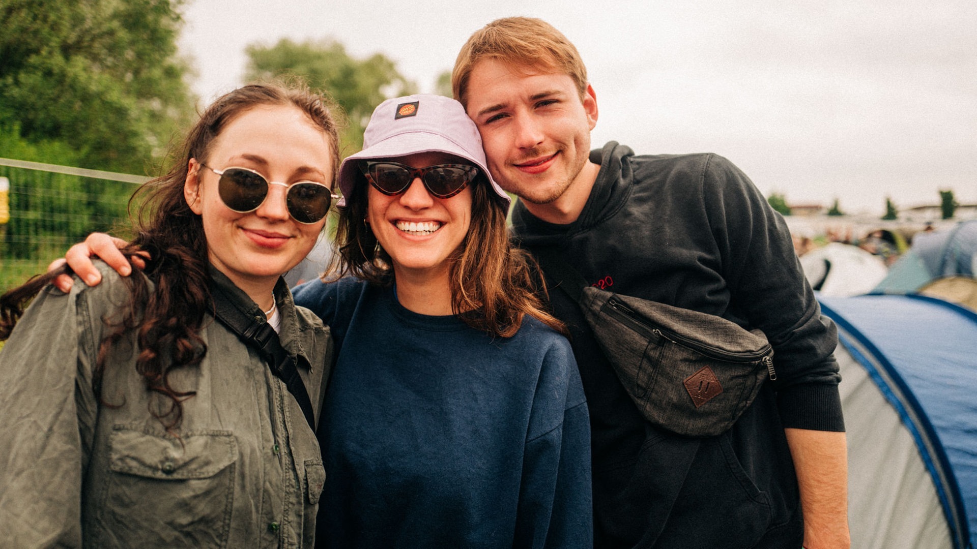 Foto: SWR3, Niko Neithardt Campus-Festival-Besucher beim Campen (Foto: SWR3, Niko Neithardt)