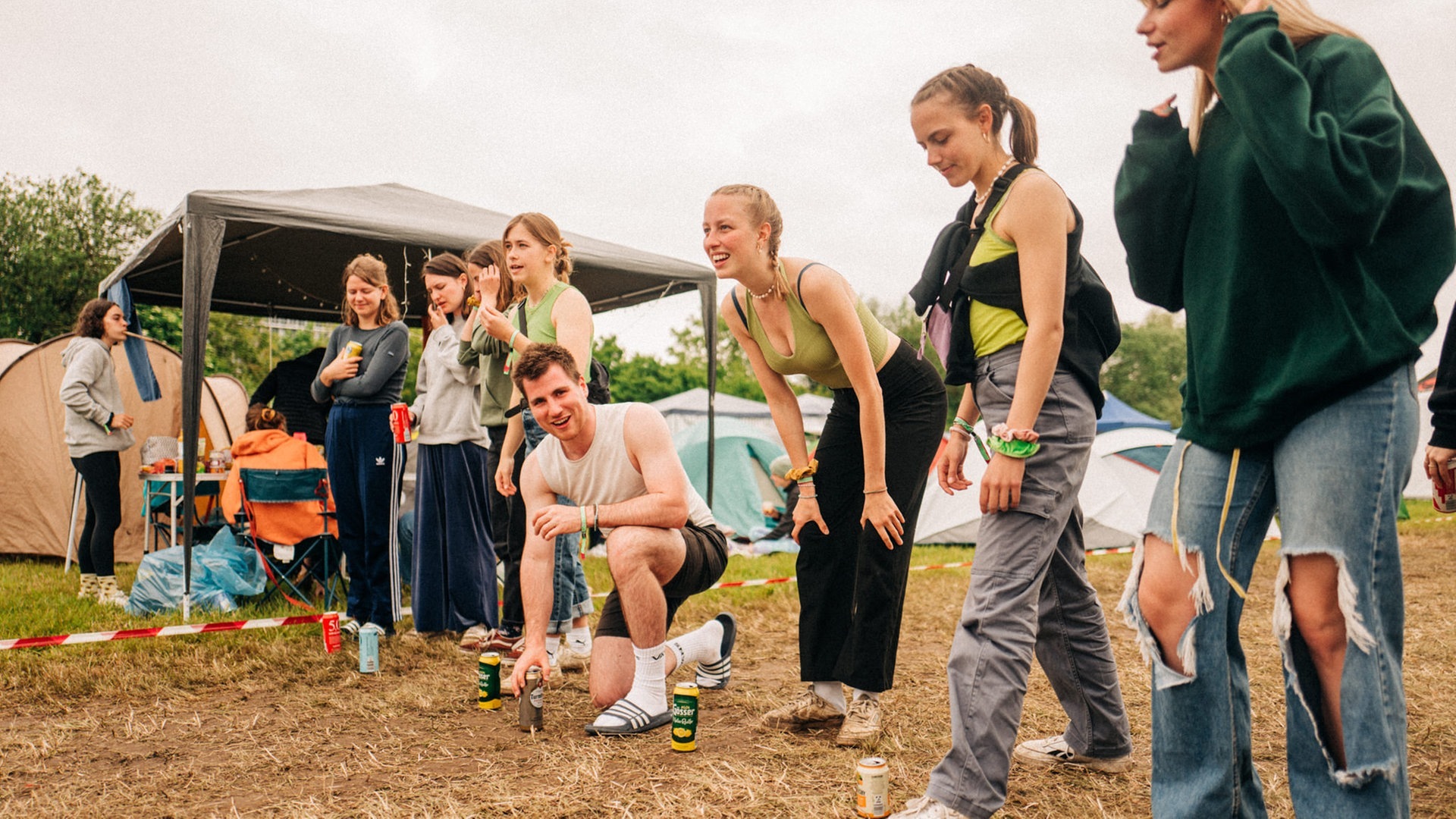 Foto: SWR3, Niko Neithardt Campus-Festival-Besucher beim Campen (Foto: SWR3, Niko Neithardt)