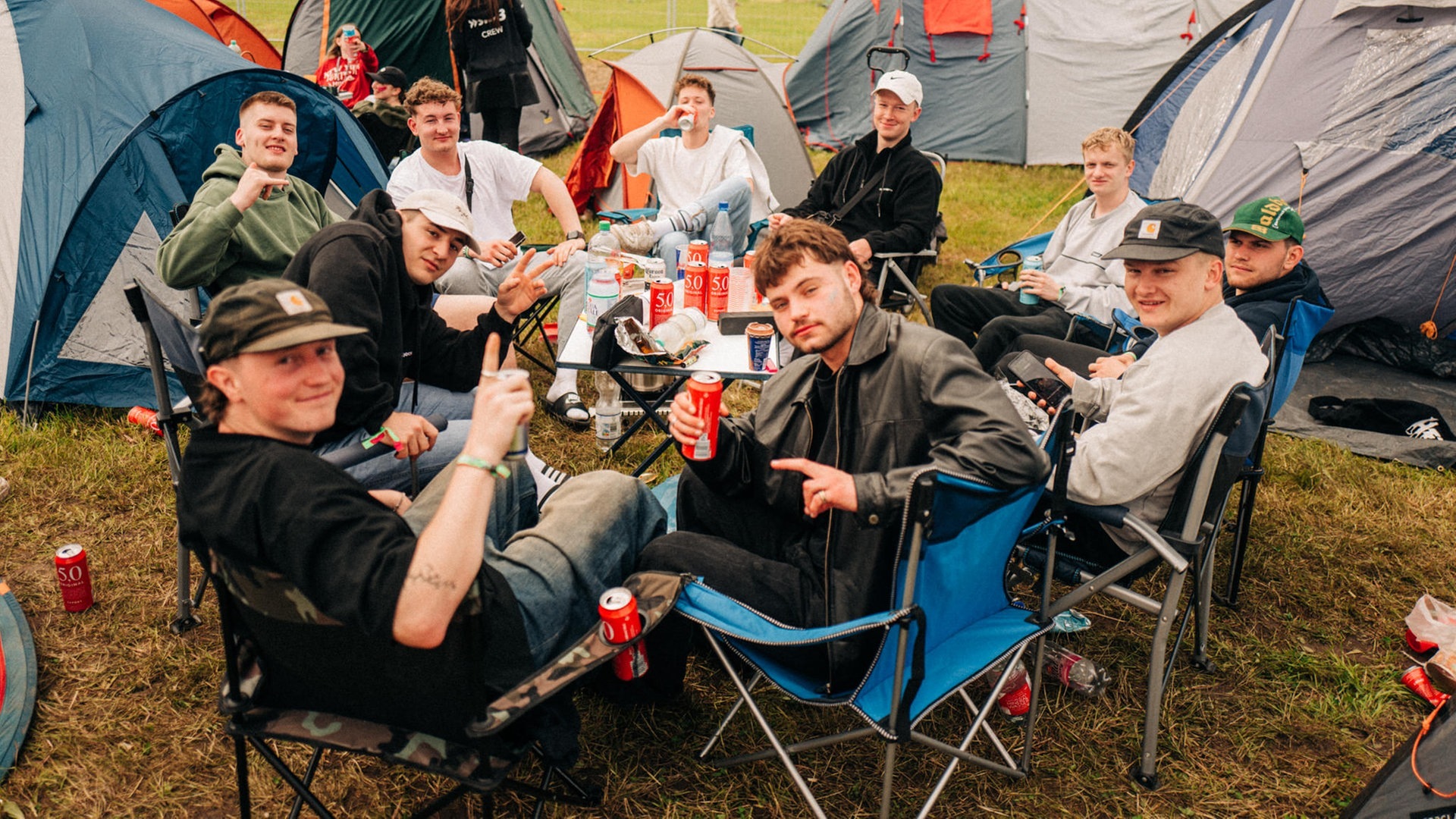 Foto: SWR3, Niko Neithardt Campus-Festival-Besucher beim Campen (Foto: SWR3, Niko Neithardt)