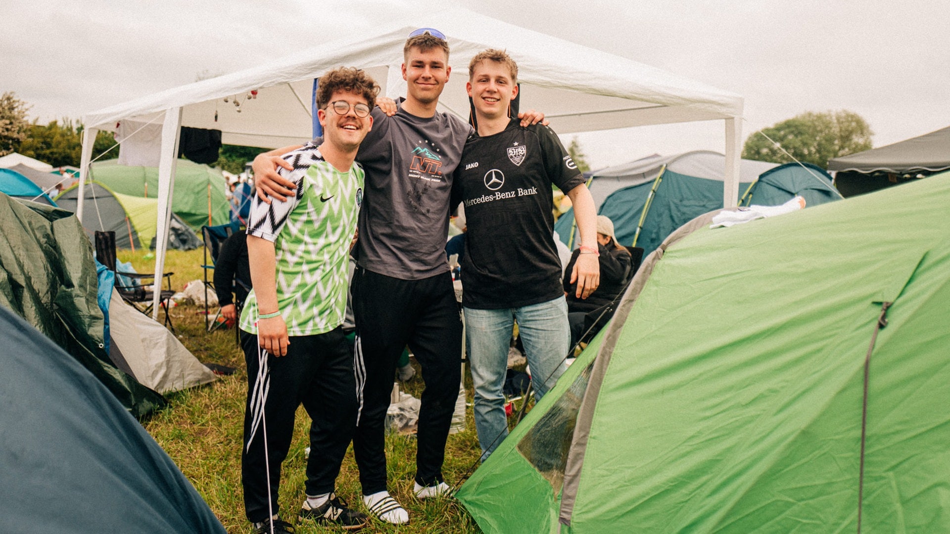 Foto: SWR3, Niko Neithardt Campus-Festival-Besucher beim Campen (Foto: SWR3, Niko Neithardt)
