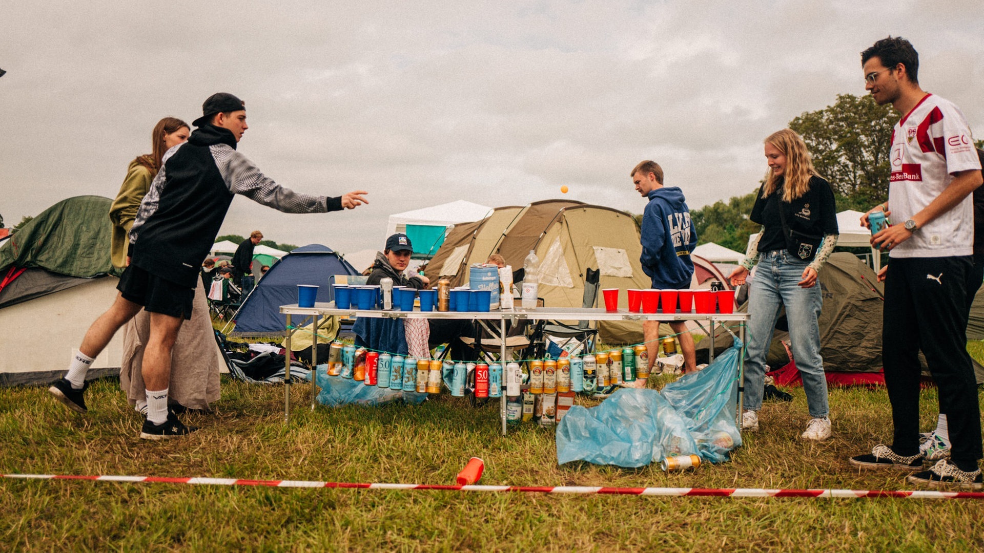 Foto: SWR3, Niko Neithardt Campus-Festival-Besucher beim Campen (Foto: SWR3, Niko Neithardt)