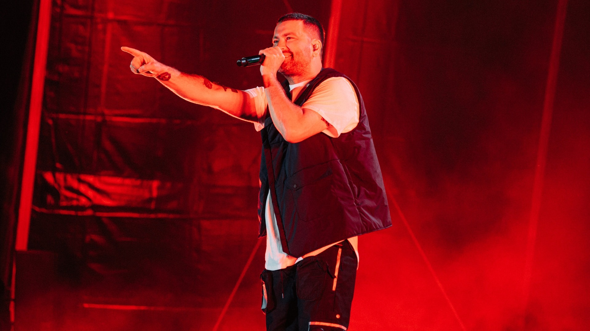 Foto: SWR3, Niko Neithardt Marteria Konzert beim Campus Festival 2023 (Foto: SWR3, Niko Neithardt)