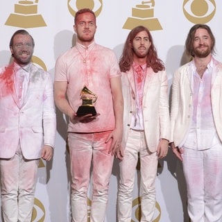 Die Rockband Imagine Dragons wird bei den Grammys 2014 für ihrenn Song „Radioactive“ ausgezeichnet