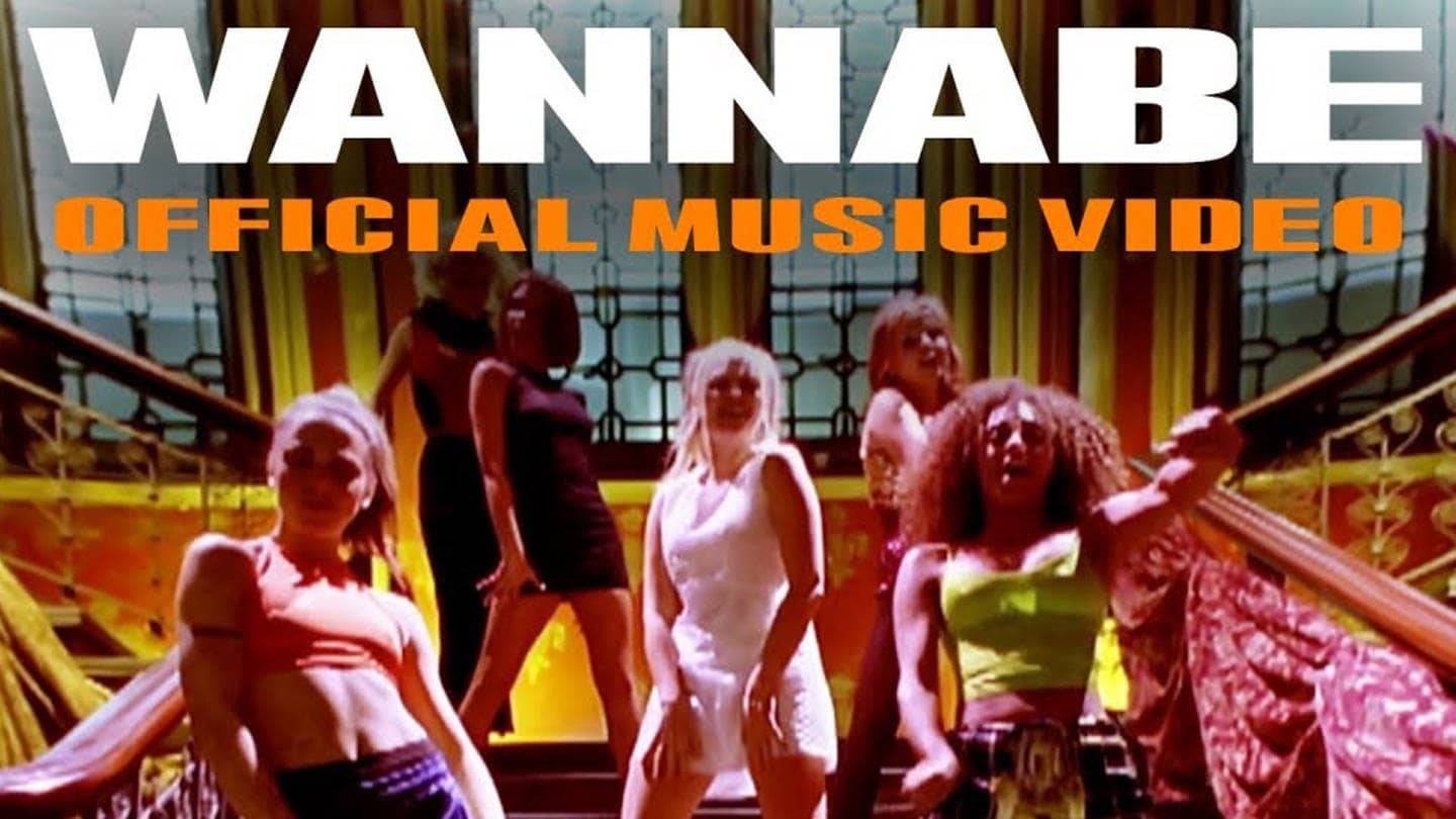 Wannabe – Spice Girls (Foto: Virgin Video)