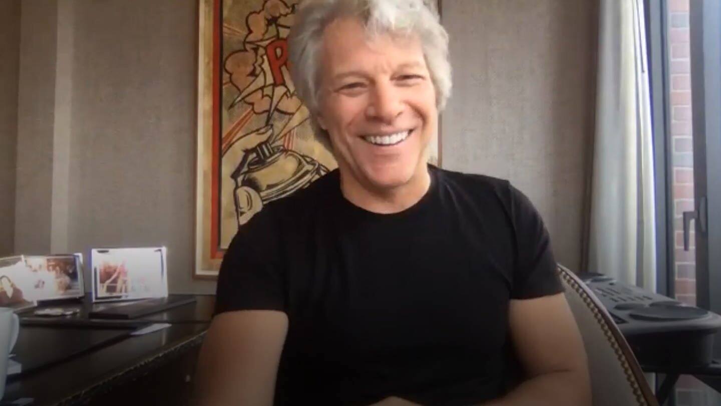 Jon Bon Jovi im Video-Interview (Foto: SWR3)