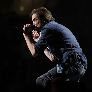 Sänger Campino von Die toten Hosen bei einem Tour-Konzert