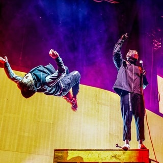 Twenty One Pilots live auf der Bühne in Manchester.