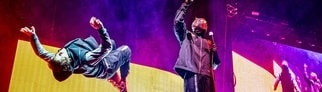 Twenty One Pilots live auf der Bühne in Manchester.