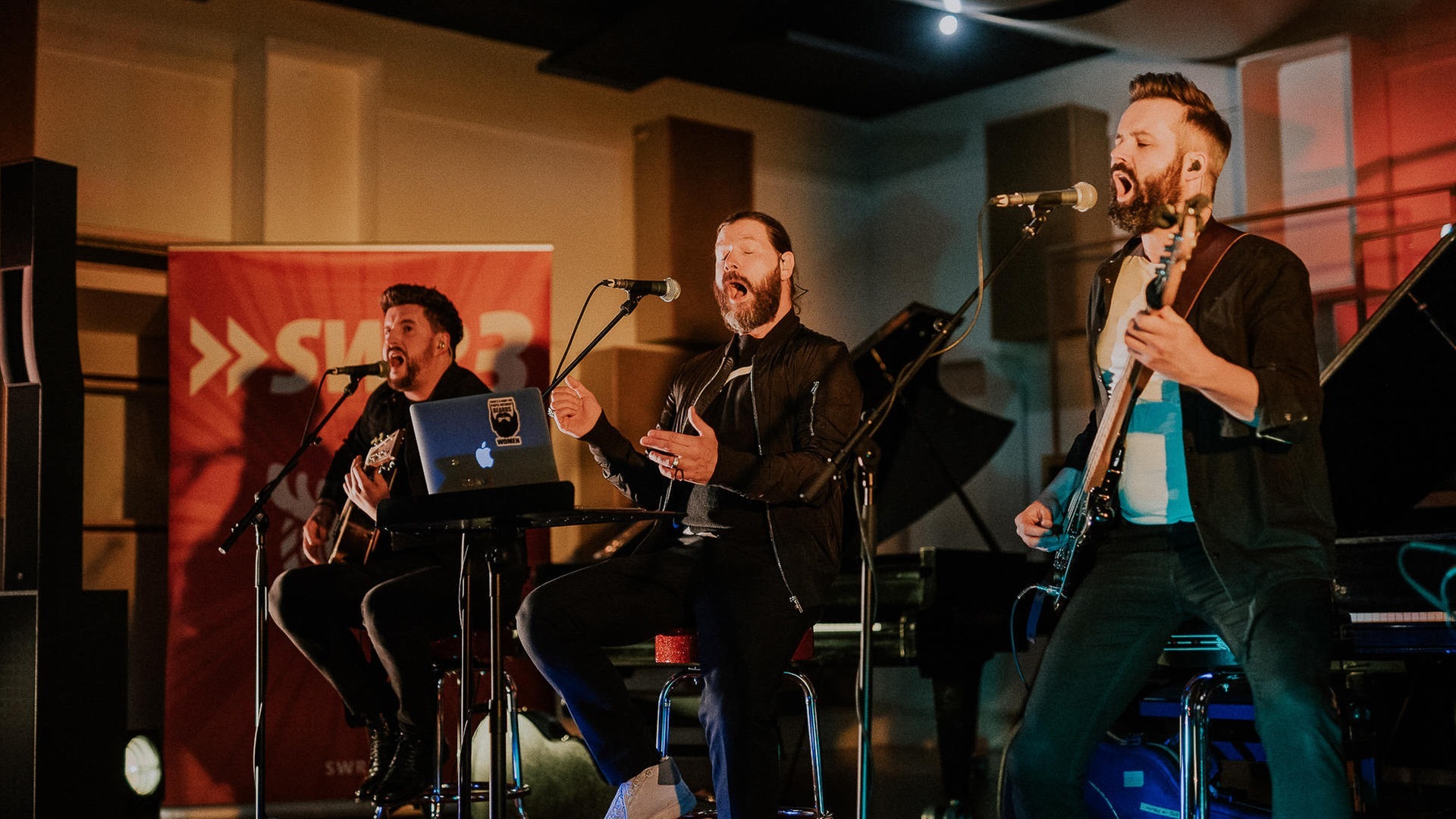 Foto: SWR3 SWR3 Studio-Session mit Rea Garvey (Foto: SWR3)