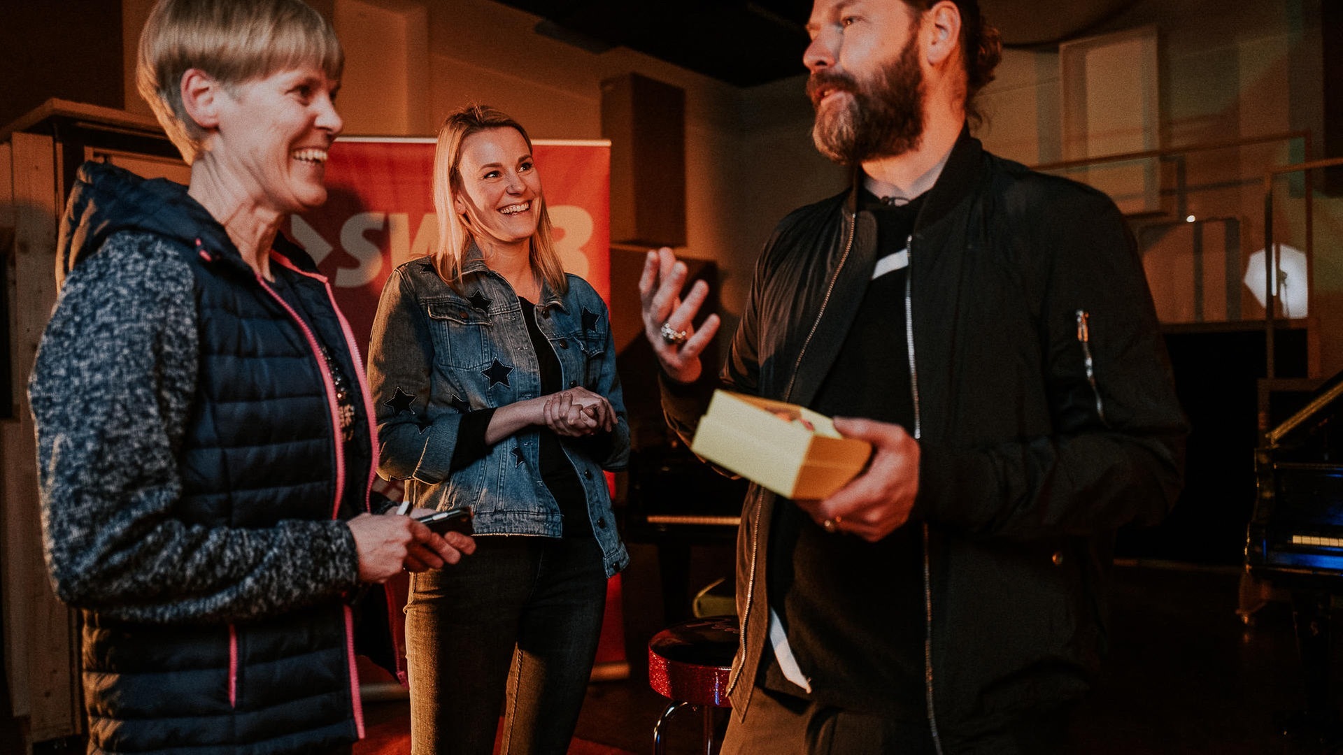 Foto: SWR3 SWR3 Studio-Session mit Rea Garvey (Foto: SWR3)