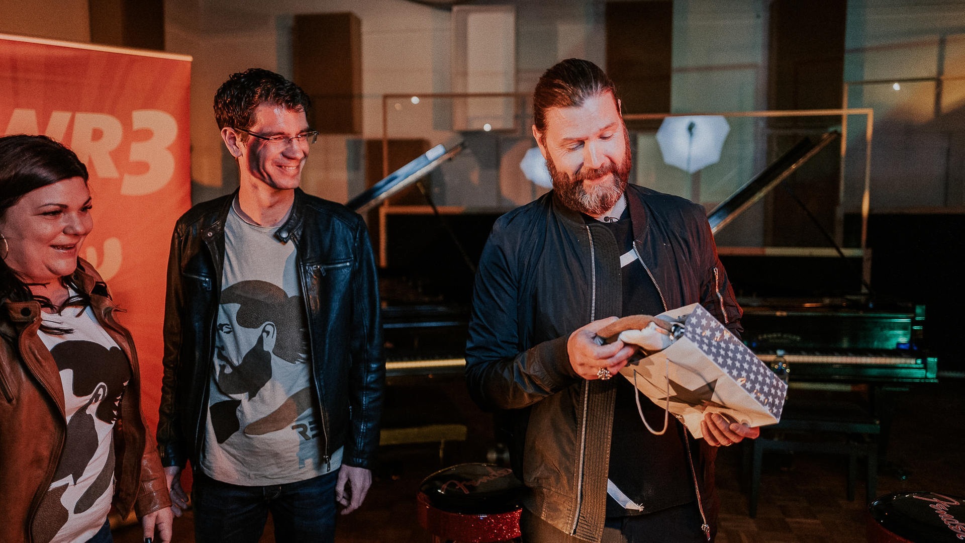Foto: SWR3 SWR3 Studio-Session mit Rea Garvey (Foto: SWR3)