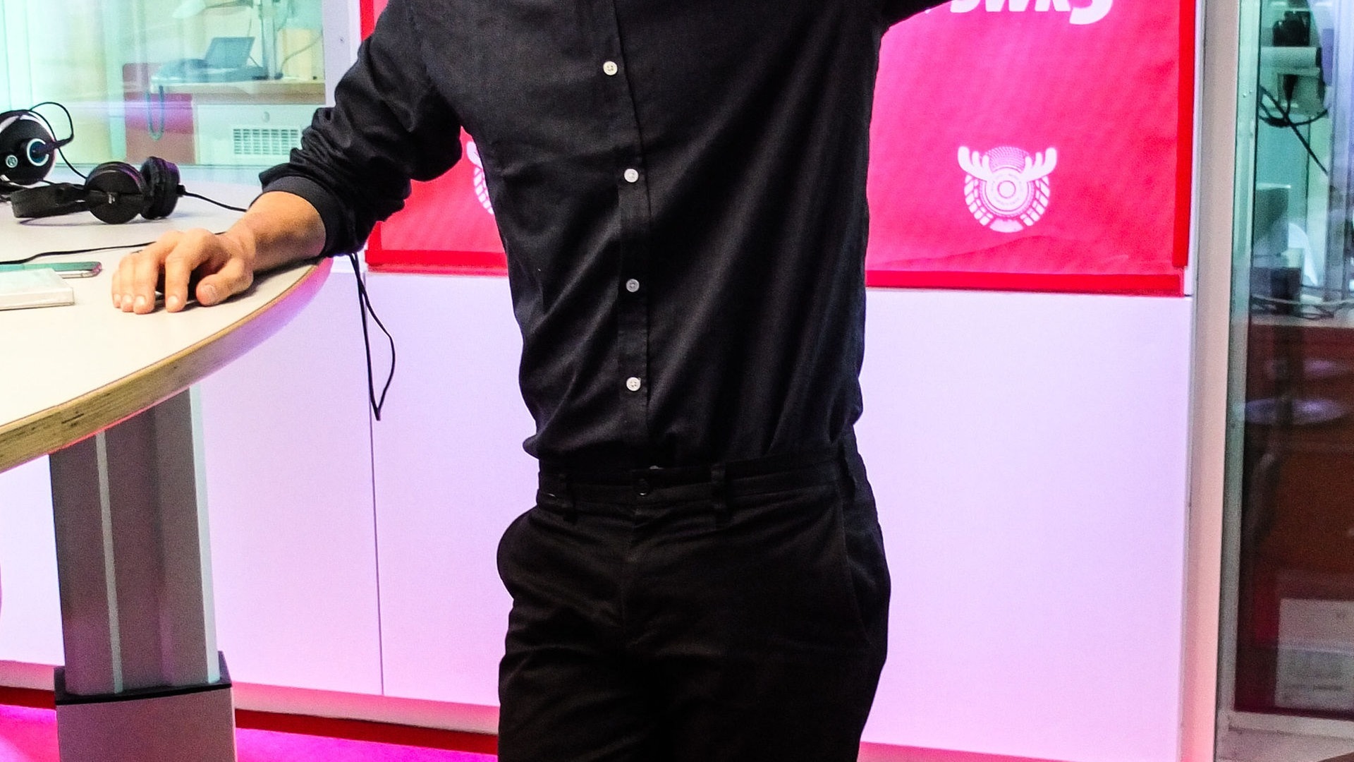 Foto: SWR3 Clueso bei SWR3 (Foto: SWR3)
