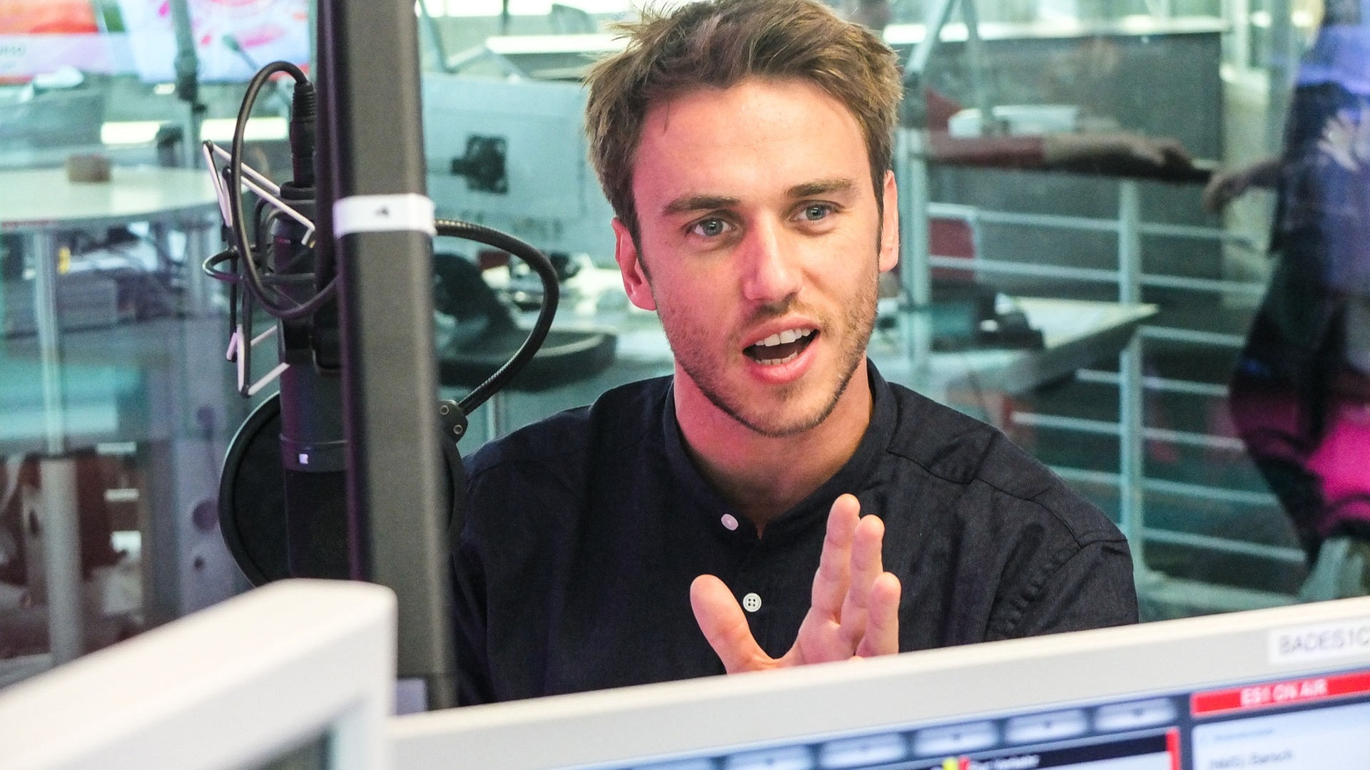 Foto: SWR3 Clueso bei SWR3 (Foto: SWR3)