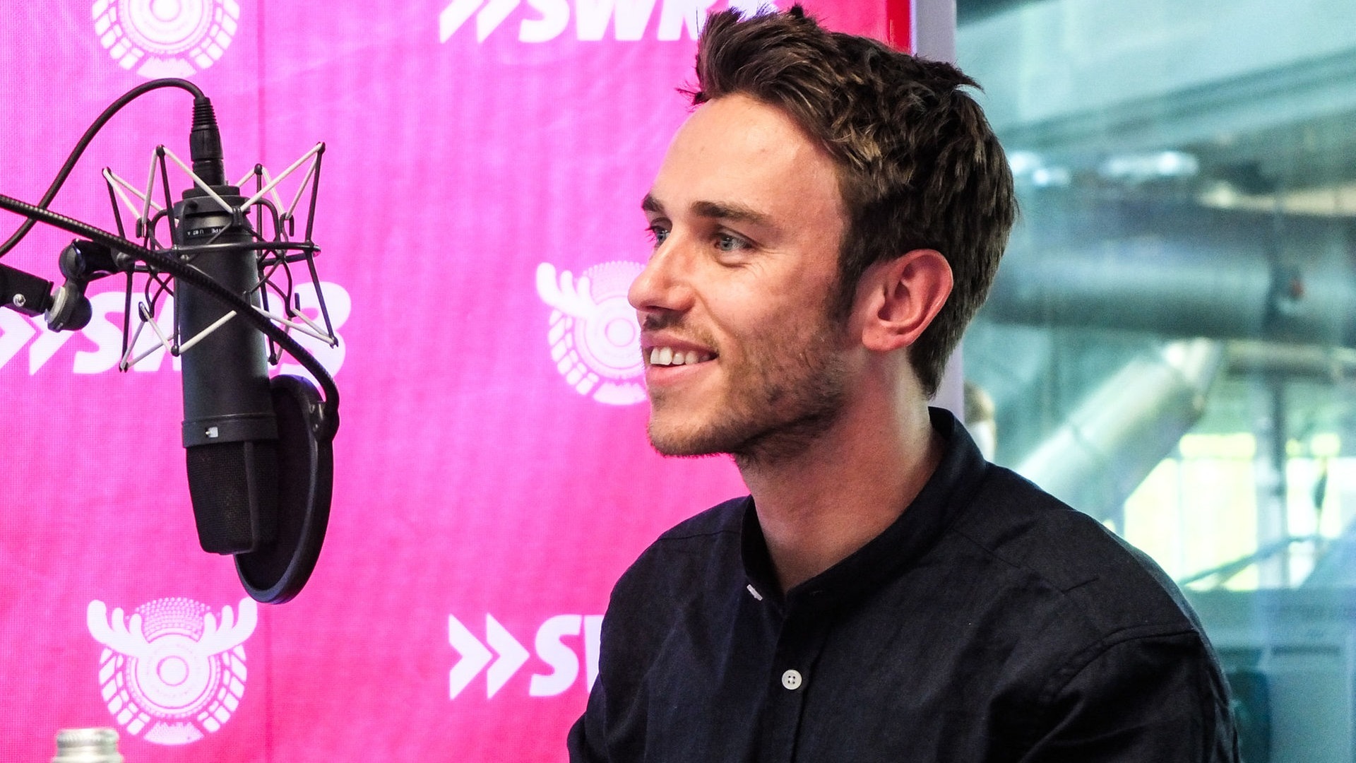 Foto: SWR3 Clueso bei SWR3 (Foto: SWR3)
