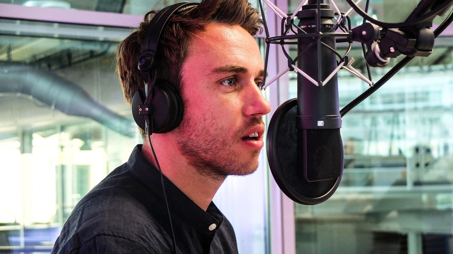 Foto: SWR3 Clueso bei SWR3 (Foto: SWR3)