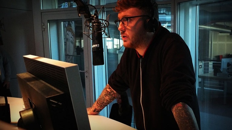 Foto: SWR3 James Arthur bei SWR3 (Foto: SWR3)