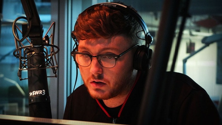 Foto: SWR3 James Arthur bei SWR3 (Foto: SWR3)