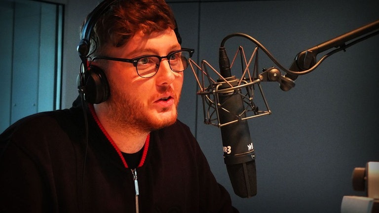 Foto: SWR3 James Arthur bei SWR3 (Foto: SWR3)