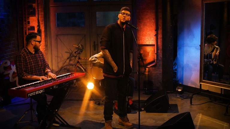 Foto: SWR3 James Arthur bei SWR3 (Foto: SWR3)