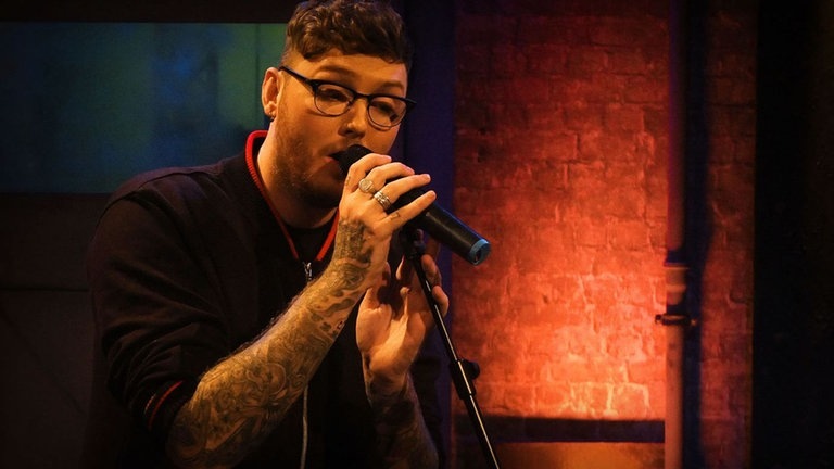 Foto: SWR3 James Arthur bei SWR3 (Foto: SWR3)
