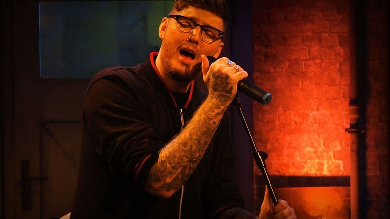 Foto: SWR3 James Arthur bei SWR3 (Foto: SWR3)